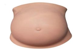 Concave bottom 210months top quality adjust waist artificial belly silicone pregnant tummy fake pregnancy belly for ladymen and 8367857