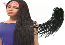 pre loop 22quot Crotchet Braids Ombre Kanekalon Braiding Hair extensions Crochet Braids Box Braids Hair Extensions Senegalese Tw7476106