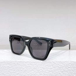 Designer Fashion Sunglasses Acetate Fibre Metal Square Rectangle UV Protection D4471 Neutral Luxury Sunglasses with Original Box UV400