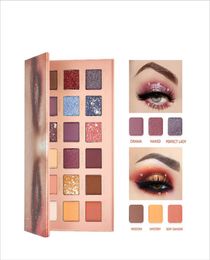 18 Colors Make Up Cosmetics Shadows Waterproof Eyeshadow Matte Pearlescent Nude Beauty Glazed Pressed Shimmer Matte Eye Shadow6129063