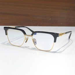 New fashion design square optical glasses 8083 titanium and acetate frame simple and generous style light and easy to wear eyewear