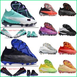 Phantom GX Elite FG Soccer Shoes Boots Cleats For Mens Women Kids Youth High Top Ankle football de crampon scarpe da calcio Fussballschuhe botas futbol Firm Ground 03