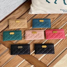 Brand Luxury Designer Fashion High Quality Ladies Shoulder Bag Flip Clutch Caviar Lambskin Wallet 00999287q