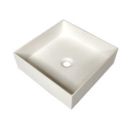 Solid Surface Stone Wash Sink Countertop Vanity Laundry Vessel Sink RS38336
