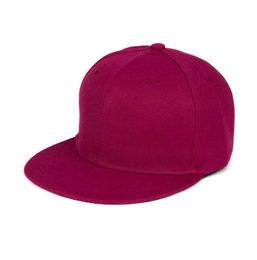 CHOKLIDS Flat Bill Visor Classic Snapback Hat Blank Adjustable Brim High Top End Trendy Colour Style Plain Tone Baseball Cap4955275