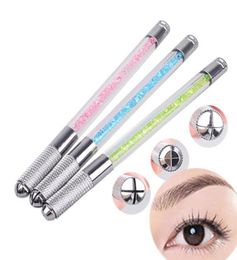 New Tattooing Pen Microblading Pen Tattoo Machine Tebori Permanent Makeup Eyebrow Tattoo Manual Pen Needle Blade Slot2051450