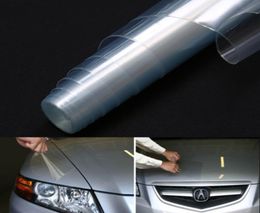 30 x 120cm Transparent Car Styling Headlight Sticker Brake Tail Light Tint Vinyl Wrap Film Sheet Cover Sticker Protection2853395