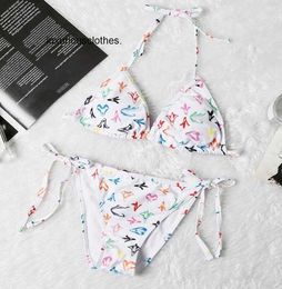 Women's Swimwear Designer Swimsuit women Vintage thong micro cover up womens Bikini Sets Swimwear Printed Bathing Suits Summer Beach Wear Swimming Suit tankini