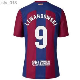 Soccer Jerseys S Pedri Football Shirt Lewandowski Gavi Kit Ansu Fati Ferran Raphinha 23 24 F. De Jong Dest Dembele Camiseta FutbolH240308