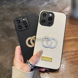 Cell Phone Cases Designer Case For Iphone 15promax 15pro 14promax 13promax Shockproof Cases Leather All Inclusive 12 11 Shell CYG2392525-5 240304