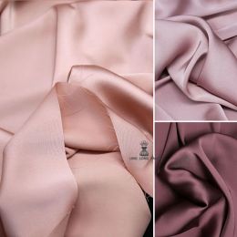 Capris High Quality Shiny Silky Satin Fabric Charmeuse Satin Cloth for Bridal Wedding Tank Top Women Wide Leg Pants Suit Material