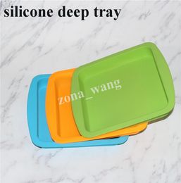 whole silicone wax dish deep pan square shape 8quotX8quot friendly Non Stick Silicone dab pad Concentrate food grade silic8011082