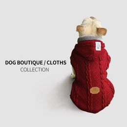 christmas dog clothes Small clothing winter wool and down pet supplies puppy french bulldog 240226