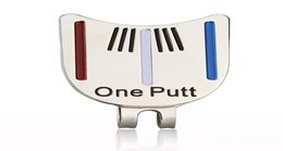 Golf Ball Marker Hat Clip With Magnet Position Mark One Putt Putting Alignment Aiming Cap Clips8360285
