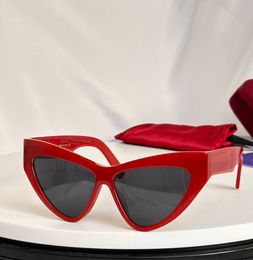 1294 Butterfly Sunglasses Red Gray Lenses Women Summer Sunnies Sonnenbrille Fashion Shades UV400 Eyewear Unisex