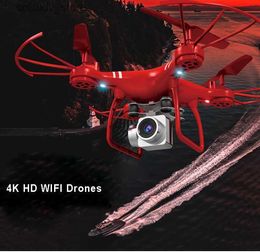 Drones Mini Drone With 4K 1080P 720P Hd Cameras Long Range Professionl Fpv Aircraft Four Axis Air Remote Control Helicopter Ultra Endurance Uav Q240308