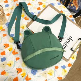 Evening Bags High Quality Frog Messenger Bag For Female Funny Cute Crossbody Girl Purse Women Shoulder293c