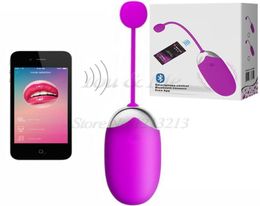 Bluetooth Wireless APP Remote Control Vibrating Egg Strong Vibrators Sex Toys for Woman GSpot Clitoris Stimulator Sex Products S11558002