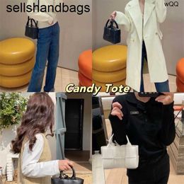 Totes Bag Arco Handbag BottegVenetas 7a Genuine Leather Litchi patterned mini luxury with detachable inner high aesthetic value cute to the point of explosionTD16