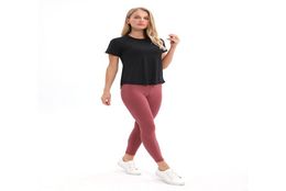 Women Sexy Open Back Sport Solid Yoga Shirts 74 Tie Workout Short sleeve breathable Tank Tops fitness tops women sport shirt2302992