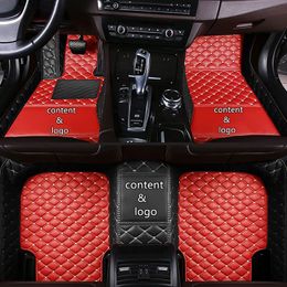 Car Floor Mats for Peugeot 2008 E2008 2020 2021 2022 2023 Carpet Floor Mats Accessories Interior Parts Waterproof Carpet Car Floor Mats