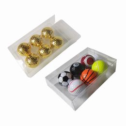 6Pcs/box Golf Sports Equipment 42.67mm Golf Balls Brain-Training Toy For Children Kids Educational Toys Birthday Christmas Gift 240301