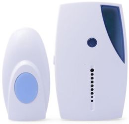 Portable Mini Wireless Door Bell Music Sound Voice Chime Doorbell Remote Control LED 32 Tune Songs Musical Room Gate door bells 208268422
