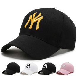 Cap children Korean fashion casual baseball cap mens spring and summer outdoor sports fashion brand embroidered my letter cap