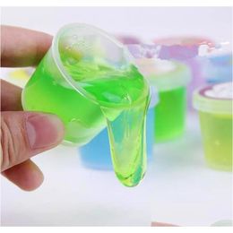 Clay, Dough & Modeling Slime Clay Colorf Toys Mud Non-Toxic Environmental Protection Funny Toy Can Blowing Bubbles D Kids Christmas Dr Dhlpu