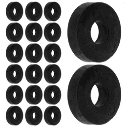 Bath Accessory Set 25 Pcs Flat Rubber Washer Washers Outer Ring Mechanical Thickness Bolts Spacers