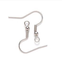500 pcs 316L Stainless steel ear hook make earrings material DIY ear jewelry337B