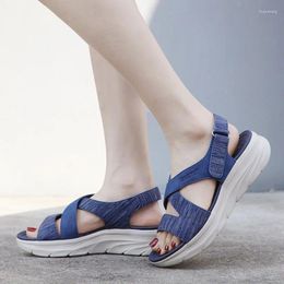 Sandals 2024 Ladies MD Lightweight Casual Sports Comfortable Thick Bottom 35-42 Large Size Women's Shoes