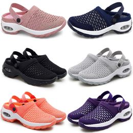 Spring Summer New Half Slippers Cushioned Korean Women's Shoes Low Top Casual Shoes GAI Breathable Fashion Versatile 35-42 52 XJ