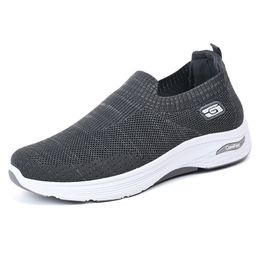 Men women Shoes Breathable Trainers Grey Black sport Outdoors Athletic Shoes GAI pqnvkjas