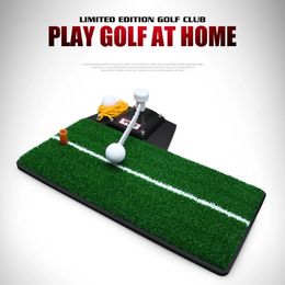 Trainers Golf Practise Device Durable Indoor Golf Swing Mat Mini Outdoor Protable Golf Swing Trainer Mat 240227