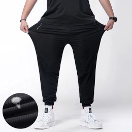 Sweatpants Plus Size 7xl 6xl 5xl 4xl New Gold Medal Fitness Casual Elastic Pants Stretch Cotton Men's Pants Gyms BodyEngineers Jogger