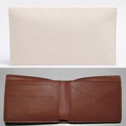 Brown Flower MO MULTIPLE WALLET M60895 COTTON WALLET NOT SOLD SEPARATELY Customer order222d