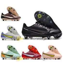 Gift Bag Mens High Ankle Football Boots Tiempos Legends 9 Elite SG Firm Ground Cleats Tiempos Legends IX Neymar ACC Soccer Shoes Top Outdoor Trainers Botas De Futbol