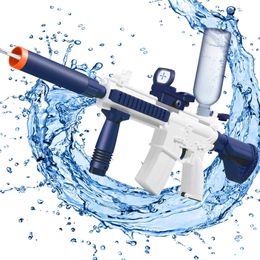 Gun Toys M416 Water Gun Electric Automatic Airsoft Pistol Summer Swimming Pool Beach Party Game Outdoor Water Toy for Kids Boy GiftL2403