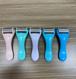 Face Cold Ice Stainless Steel Roller Massager Household Tighten Beauty Firming Skin Relieving Stress Skin Care Tool1023469