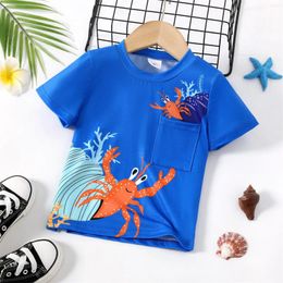 Girl Dresses Toddler Kids Infant Baby Unisex Summer Tshirt Skirts Soft Patchwork Cotton Outfits Clothes Dinosaur Shirt