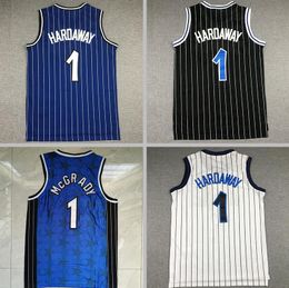 Basketball jersey 1 Hardaway blue white Classics retro jersey Men women youth S-XXL Sport jersey