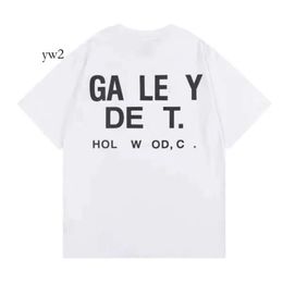 Designer T Shirt Gallary Dept Mens T Shirt Gallary Depts Tshirts Graphic Tee Hand-painted INS Splash Letter Gallary Round Neck T-shirts Clothes Gallary Depts 8007