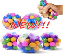 Colour Sensory Toy Office Stress Ball Pressure Ball Stress Reliever Toy2mldecompression Fidget Toy Stress Relief Gift DHL BS204896028