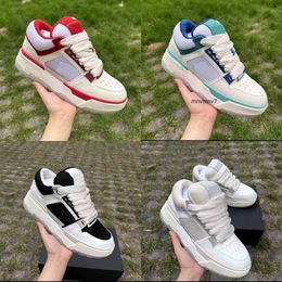 sneakers TOP amri amirirliness am ami ri shoes amirliness high quality Skelet Bones Casual RUNWAY SKEL amari Low High Men Women i US11 Basketball running Black W O7OX