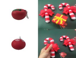 Jumbo Squishy Christmas Crutches Sensory Squeeze Fidget Toys Xmas Gift Box Apple Bell Shape Squishies Stress Reliever Ball Autism 7631737