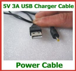 5V 3A USB Cable Lead Charger to DC 25mm Cord for Tablet PC Sanei N10 Ampe A10 Ainol Hero II Spark Firewire T7s T10s VOYO A15 DC P2932565