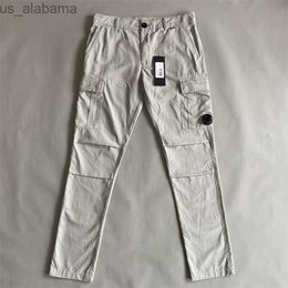 Мужские брюки, новейшие окрашенные в одежду брюки-карго, брюки с карманом и одной линзой, уличные мужские тактические брюки M-XXL CP 240308