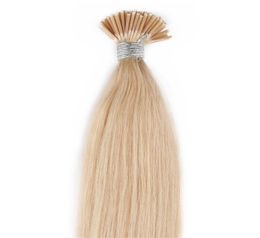 613 Blonde i stick itip Human hair extensions straight Brazilian human hair prebonded hair extensions 50 Gramme In Stock5698598