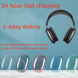51 or Max Bluetooth Earbuds Headphone Accessories Transparent TPU Solid Silicone Waterproof Protective Case Airpod Maxs Headphones Headset Cover Case